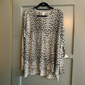 H&M Cheetah Print Sweater